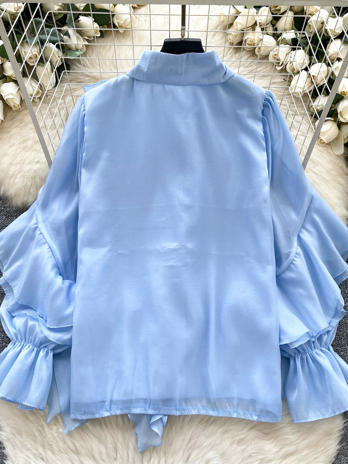 Tipping the glass blouse BE374 images